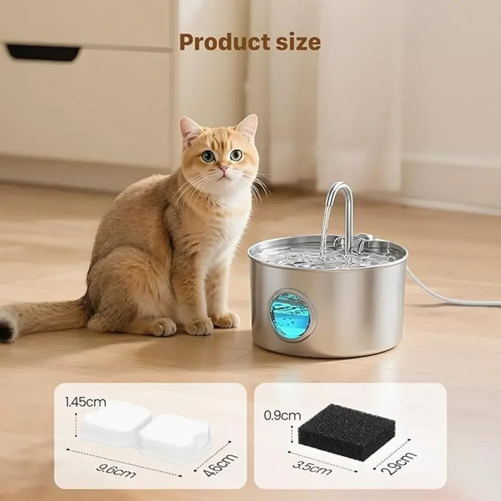 Pet Fountain Filter Replacement: 32 Fountains Filter -16 Carbon & 16 Foam